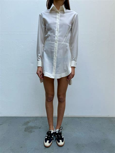 alaia shirt dress.